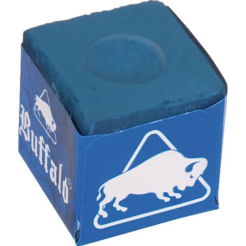 Бильярдный мел Buffalo, синий, 12 шт.