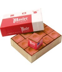 Бильярдный мел Master Rust, 12 шт.