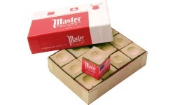 Master billiard chalk gold 12pcs