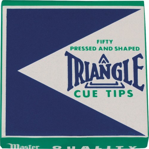 Bilijardo lazdos antgalis Triangle 13 mm 50 vnt.