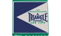 Triangle Cue Tip 13mm 50pcs