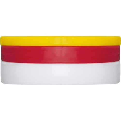 TPP01 geltonas PE svorio diskas 2 x 1,5 kg HMS - 2 x 5 kg
