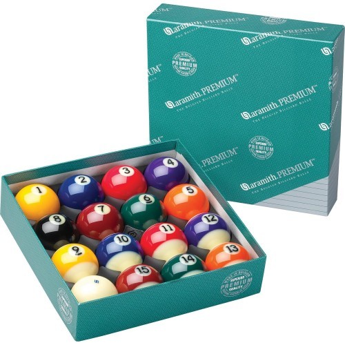 Aramith Premium Blue Logo Pool Ball Set 57.2mm