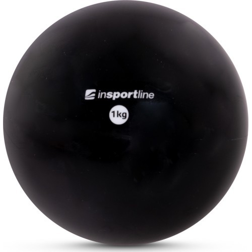 Jogos kamuolys inSPORTline 1 kg - Juoda