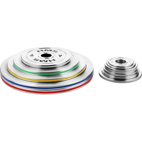 TOS kalibruotas plieninis olimpinis diskas HMS - 2,5kg