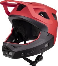 Šalmas FORCE Drop // dydis: L - XL (58-61 cm) (juoda/raudona)