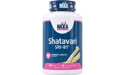 Haya Labs Shatavari SRI-81™ 60 kaps. (Šatavari šaknų ekstraktas)