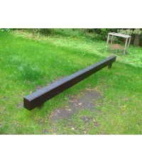 Outdoor balance beam