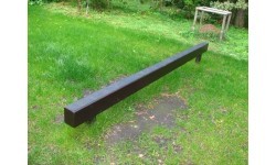Outdoor balance beam