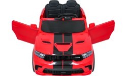 Elektromobilis Dodge Durango, raudonas