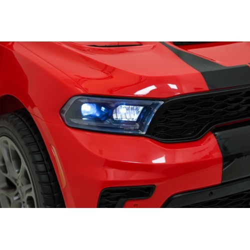 Elektromobilis Dodge Durango, raudonas