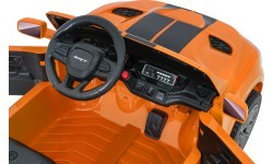 Elektromobilis Dodge Durango, oranžinis