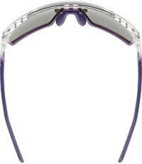 Uvex mtn perform Glasses, purple / mirror silver