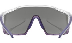 Uvex mtn perform Glasses, purple / mirror silver