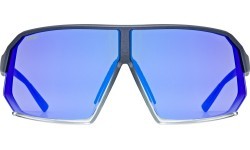 Солнцезащитные очки Uvex sportstyle 237, металлик синий-прозрачный / зеркальный фиолетовый