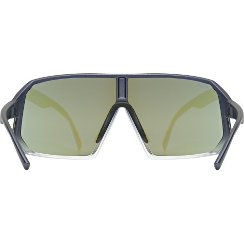 Akiniai Uvex sportstyle 237 metallic blue-clear / mirror purple