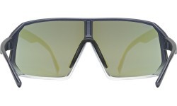 Akiniai Uvex sportstyle 237 metallic blue-clear / mirror purple