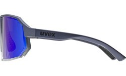 Akiniai Uvex sportstyle 237 metallic blue-clear / mirror purple