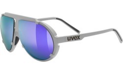 Akiniai Uvex esntl pina grey matt / mirror purple