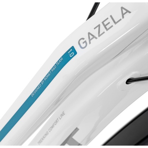 Romet Gazela 1 2025 bicycle, white 19" / M