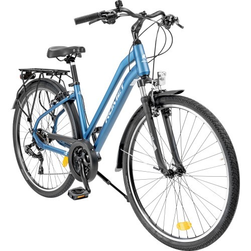 Велосипед Romet Gazela 1 2025, тёмно-синий, 19"/M
