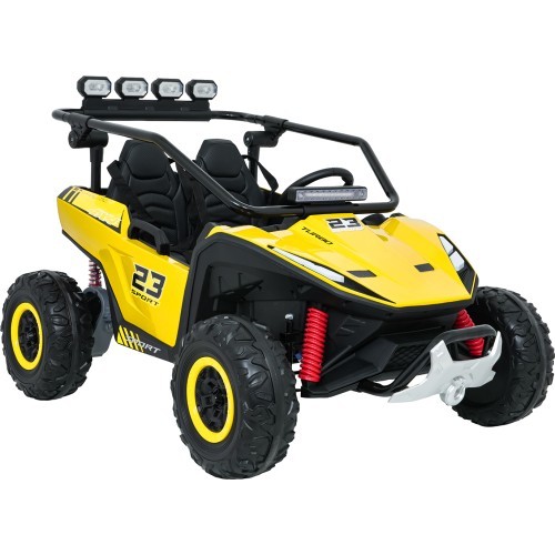 Электромобиль Buggy TURBO 23, жёлтый