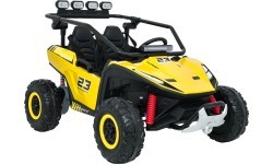 Электромобиль Buggy TURBO 23, жёлтый