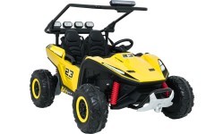 Elektromobilis Buggy TURBO 23, geltonas