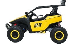 Электромобиль Buggy TURBO 23, жёлтый