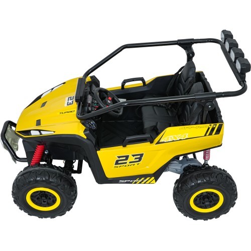 Elektromobilis Buggy TURBO 23, geltonas