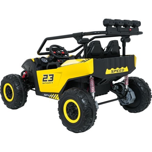 Электромобиль Buggy TURBO 23, жёлтый