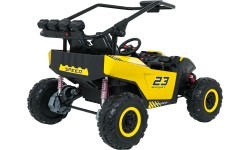 Elektromobilis Buggy TURBO 23, geltonas