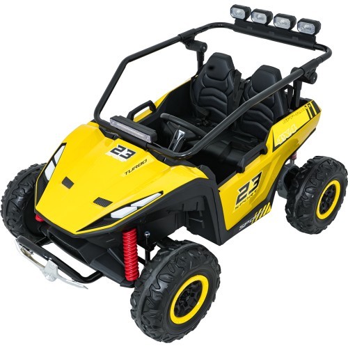 Elektromobilis Buggy TURBO 23, geltonas