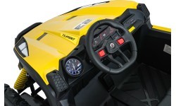 Elektromobilis Buggy TURBO 23, geltonas