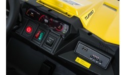 Электромобиль Buggy TURBO 23, жёлтый