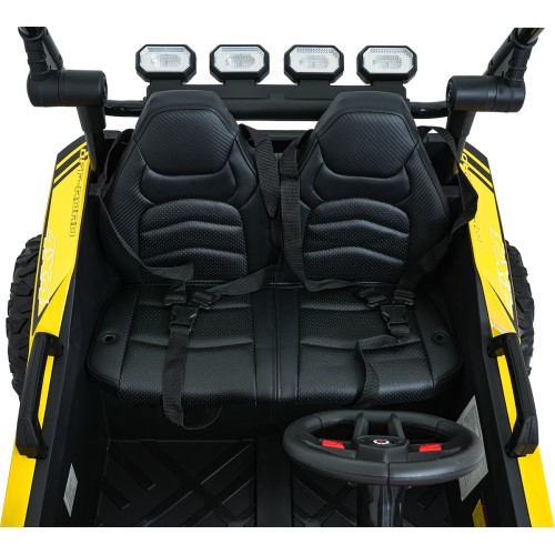 Elektromobilis Buggy TURBO 23, geltonas