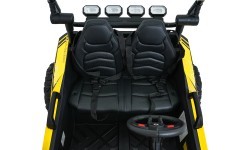 Elektromobilis Buggy TURBO 23, geltonas