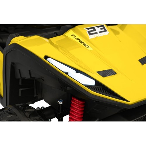 Elektromobilis Buggy TURBO 23, geltonas