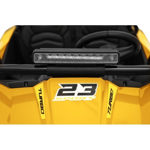 Электромобиль Buggy TURBO 23, жёлтый