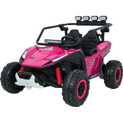 Elektromobilis Buggy TURBO 23, rožinis
