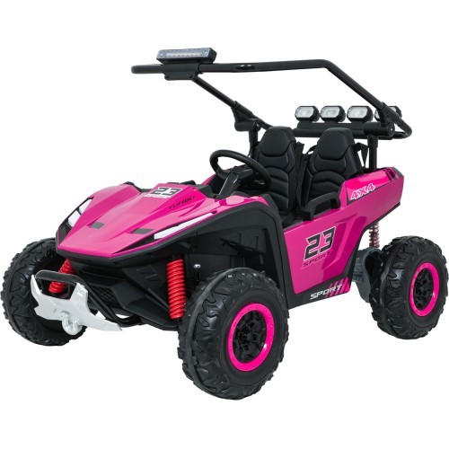 Elektromobilis Buggy TURBO 23, rožinis