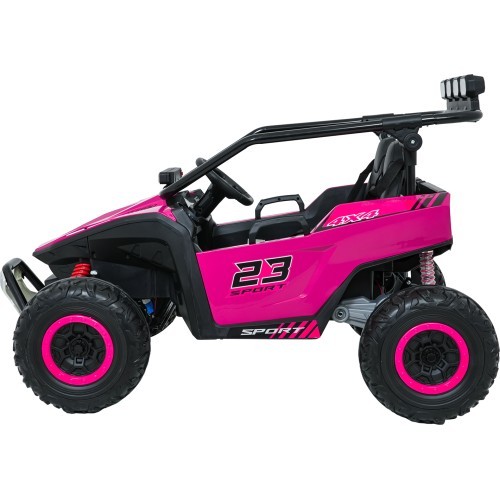 Elektromobilis Buggy TURBO 23, rožinis