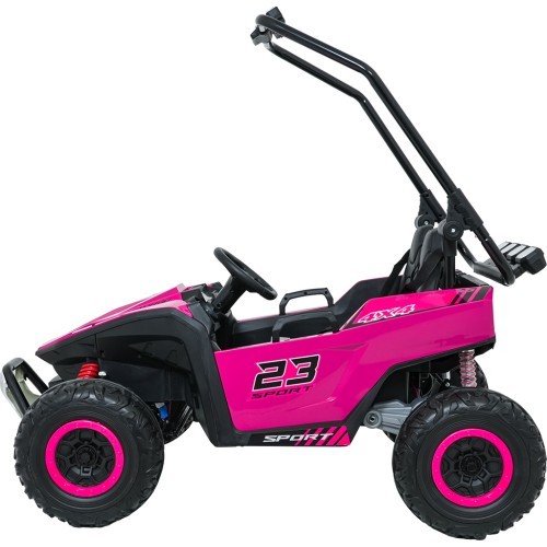 Elektromobilis Buggy TURBO 23, rožinis