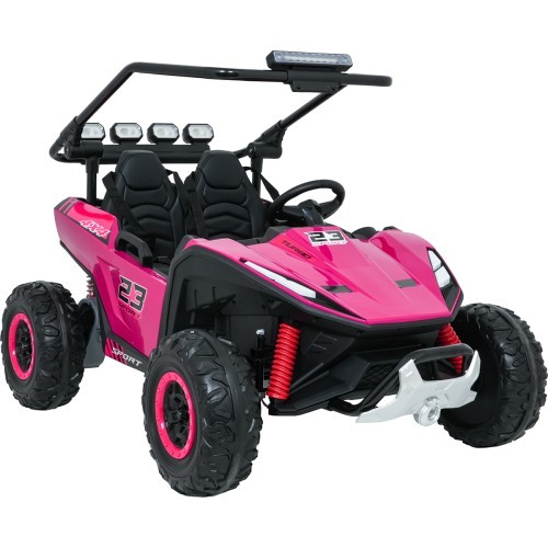 Elektromobilis Buggy TURBO 23, rožinis