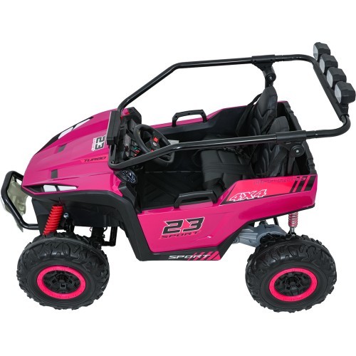 Elektromobilis Buggy TURBO 23, rožinis