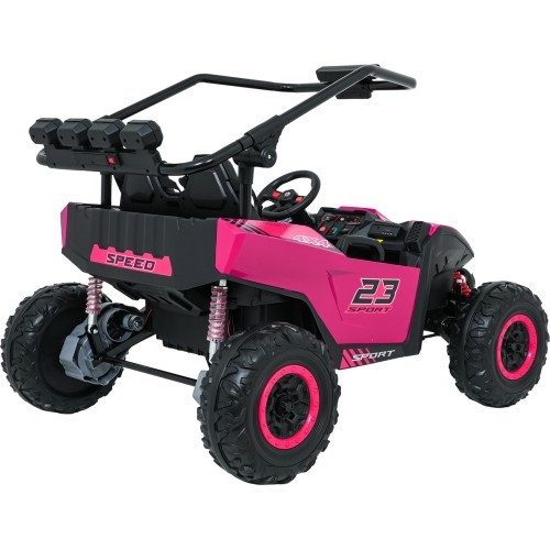 Электромобиль Buggy TURBO 23, розовый