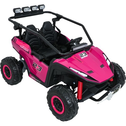 Elektromobilis Buggy TURBO 23, rožinis