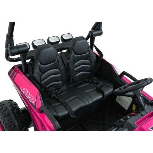 Elektromobilis Buggy TURBO 23, rožinis