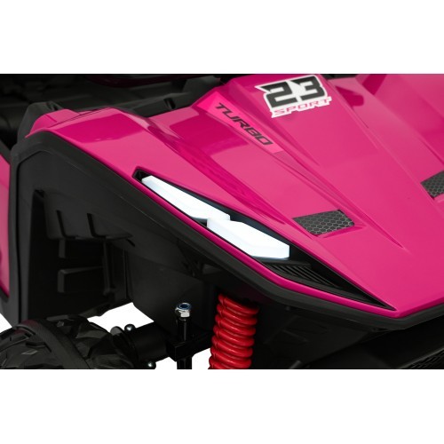 Elektromobilis Buggy TURBO 23, rožinis
