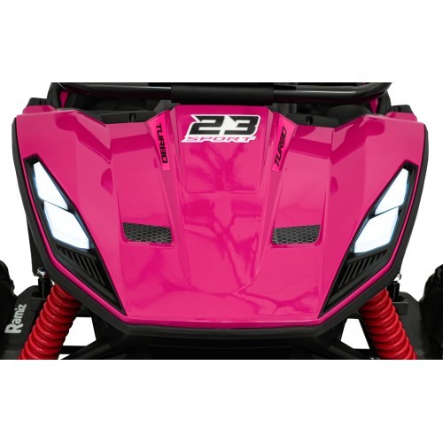 Elektromobilis Buggy TURBO 23, rožinis